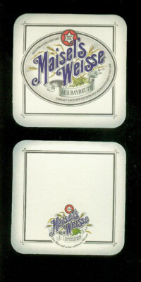 Beer Mats Maisel's (6) Steam Beer, Beer Brewery Bayreuth, Upper Franconia, Bavaria