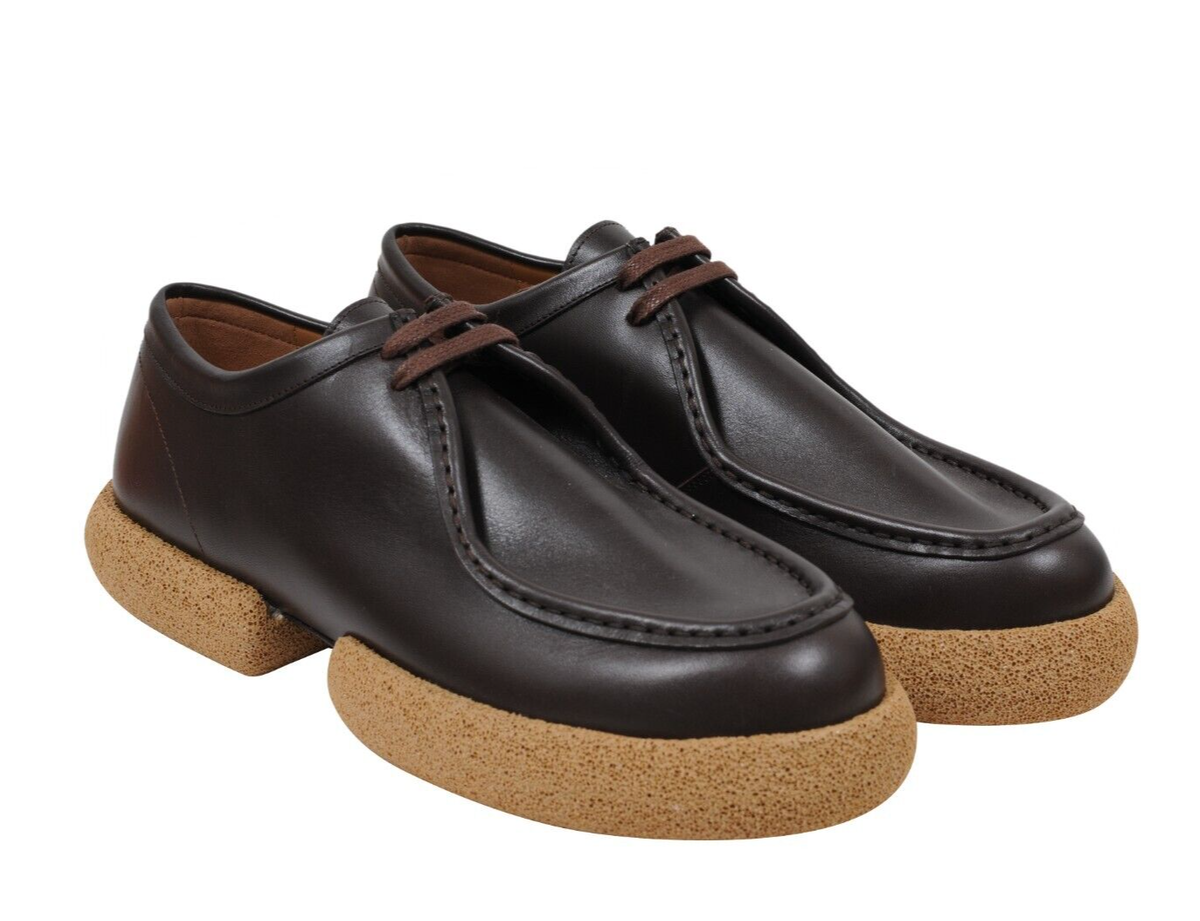 Dries Van Noten Platform Derby US11.5 44.5 Brown Leather Dries Van Noten Platform Derby US11.5 44.5 Brown Leather