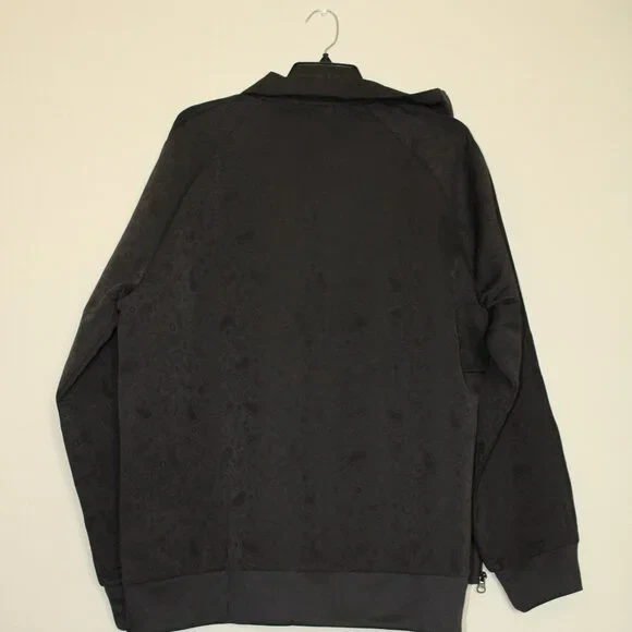 PUMA Paisley Luxe Jacquard Cremallera Frontal Conjunto de Chaqueta y Pantalones de Pista, Negro, L Foto 4 de 4