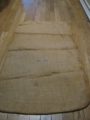 empty sack Vintage Plain / Unmarked burlap empty sack