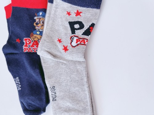 NEW 2 Pairs Children Kids Boys Paw Patrol Chase Socks 2-4 years - Picture 3 of 11