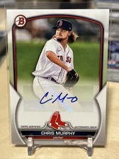 2023 Bowman Chris Murphy paper AUTO Red Sox ppa-cm