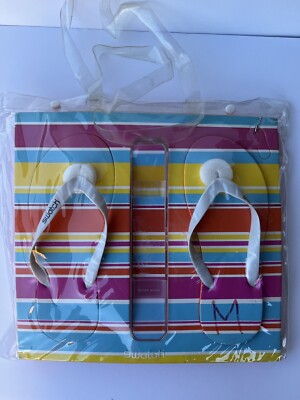 NEW Women s Swatch Flip-Flops Us Size 6.5 Multicolor With No Watch Case