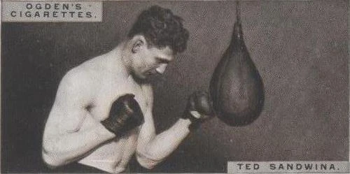 1928 Ogden's Pugilists in Action - Ted Sandwina #37
