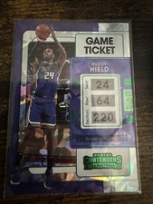 2021-22 Contenders Green Ice Prizm Buddy Hield Game Ticket