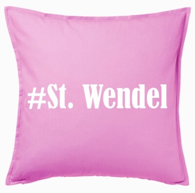 #St. Wendel Kissenbezug Pink Ich Liebe St. Wendel 134941