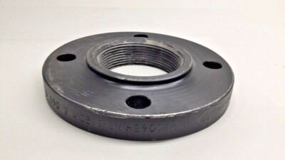 RNG S/A105-3-1/4-B16.5 3-150 Flange 3.25'' Threaded Bore 4-Bolt