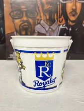 Vintage Kansas City Royals MLB Baseball Popcorn Bucket