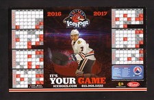 Rockford IceHogs 2016-17 Magnet Schedule Blackhawks Affiliate AHL
