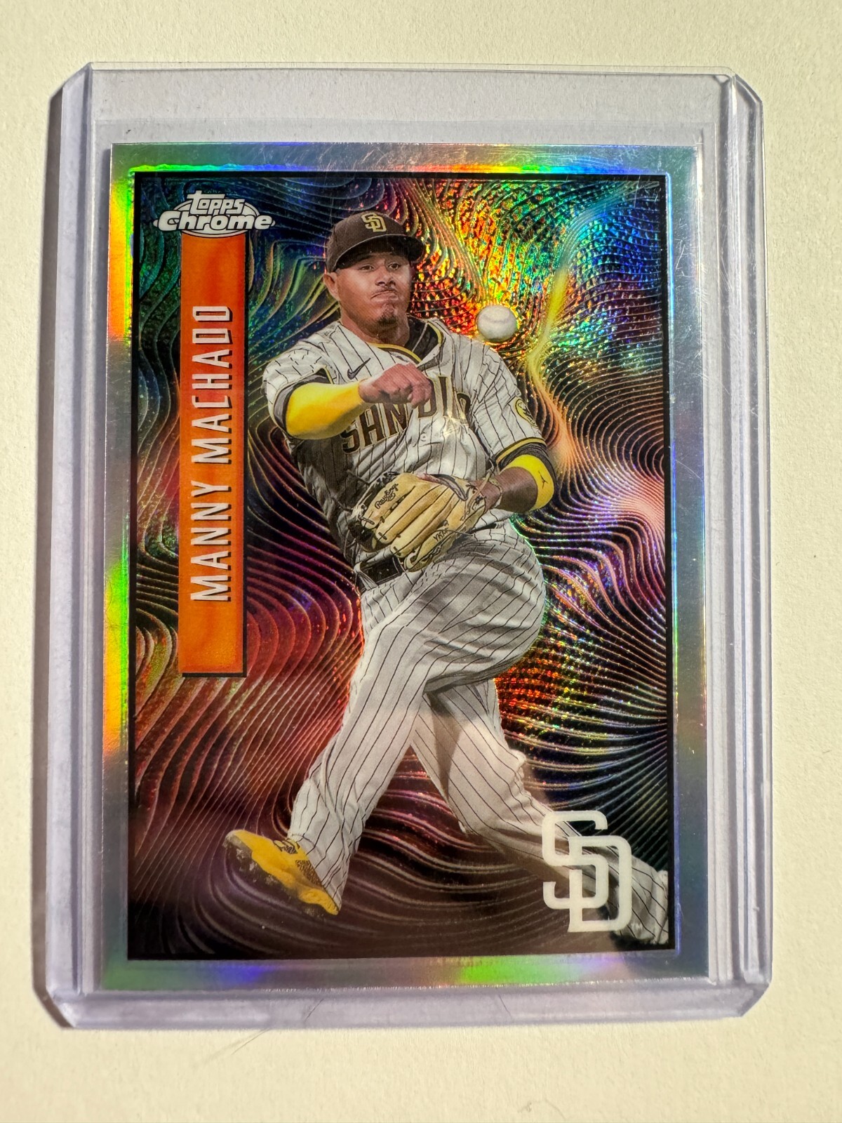 Manny Machado 2022 Topps Chrome Sonic #EX-20 Expose Price Guide 