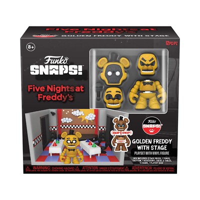 Funko Snaps! Five Nights at Freddy's FNAF Golden Freddy with Stage Playset