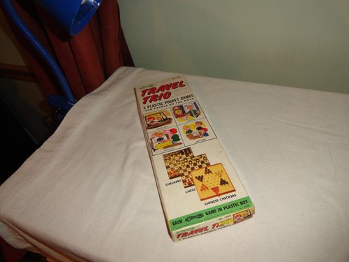 ACTIVITOYS LTD. TRAVEL TRIO - CHESS, CHECKERS, CHINESE CHECKERS