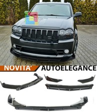 Splitter Jeep Grand Cherokee Lip Schwarz Glänzend Unten Stoßstange ABS Rs