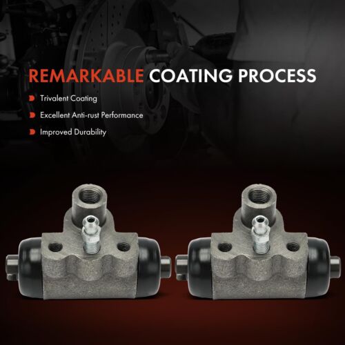 2x Rear Side Drum Brake Wheel Cylinder for Nissan Sentra Versa 07-12 Cube 09-14 - Picture 3 of 9