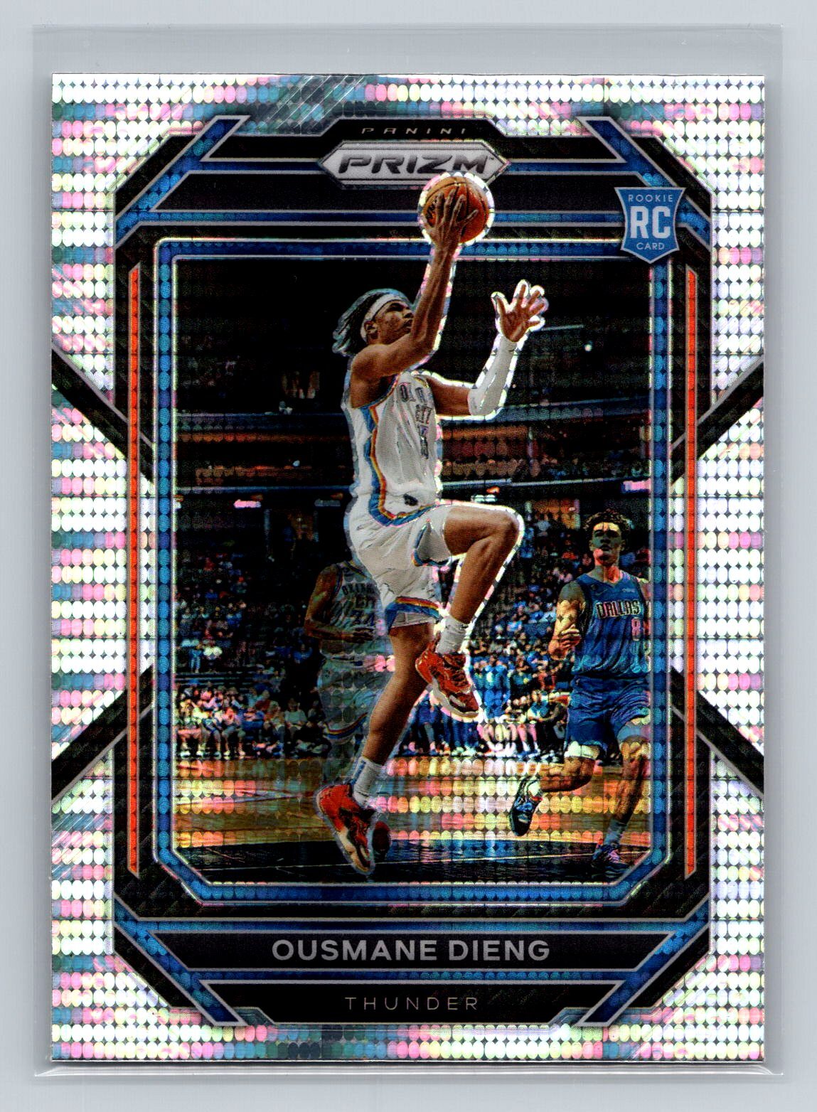 2022-23 Panini Prizm Ousmane Dieng #224 Prizms Pulsar Oklahoma City Thunder