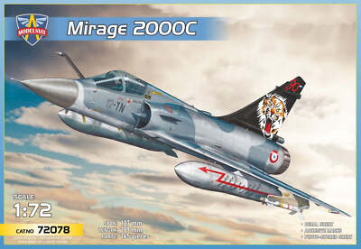 Modelsvit 72078 1:72 Dassault-Mirage 2000C (EC 1/12'Cambresis' Squadron) multi-r