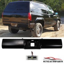 Steel Rear Rollpan For 1992-1999 Chevy Suburban Chevrolet Tahoe Gmc Yukon K1500