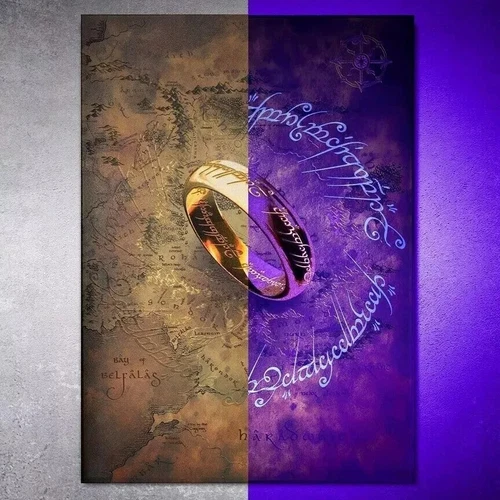 Displate The Lord of the Rings The One Ring Limited Edition Metal Poster
