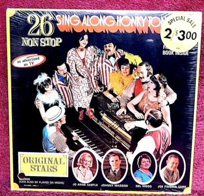 K-Tel 26 Non Stop Sing Along Honky Tonk LP FACTORY SEALED