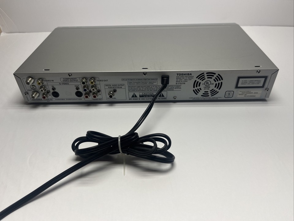 Toshiba DRW2SU DVD Video Recorder eBay
