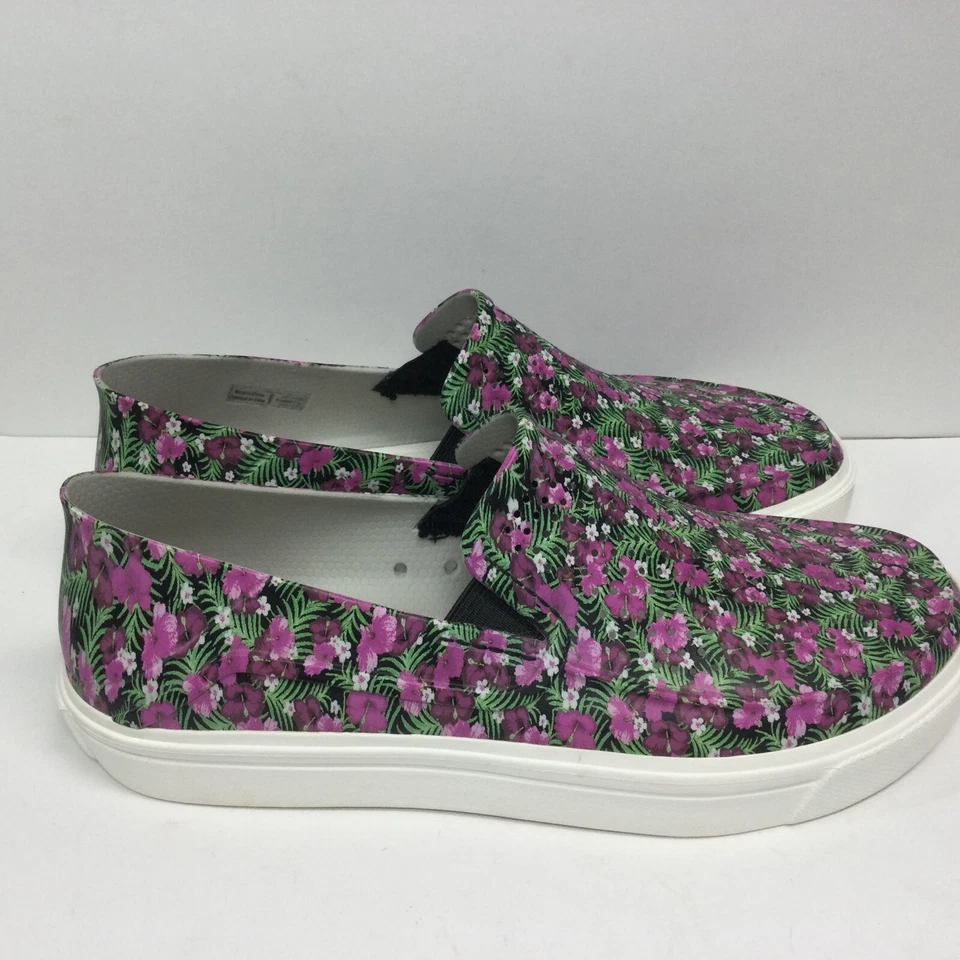 Crocs Citilane Floral Mocasines Sin Cordones Mujer Talla 8 Diseño Floral Zapatos 204623 Foto 3 de 4