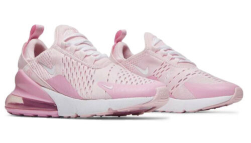 NEW Nike Air Max 270 GS Size 4Y/WMNS 5.5 Pink Foam/White-Pink Rise CV9645  600 -