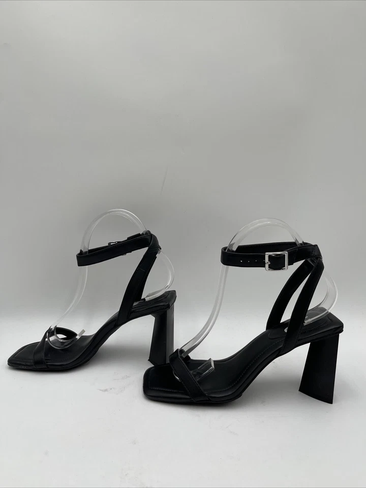 Sandalia Mujer Mix No.6 Alyanna Negra Talla 6M Foto 3 de 4