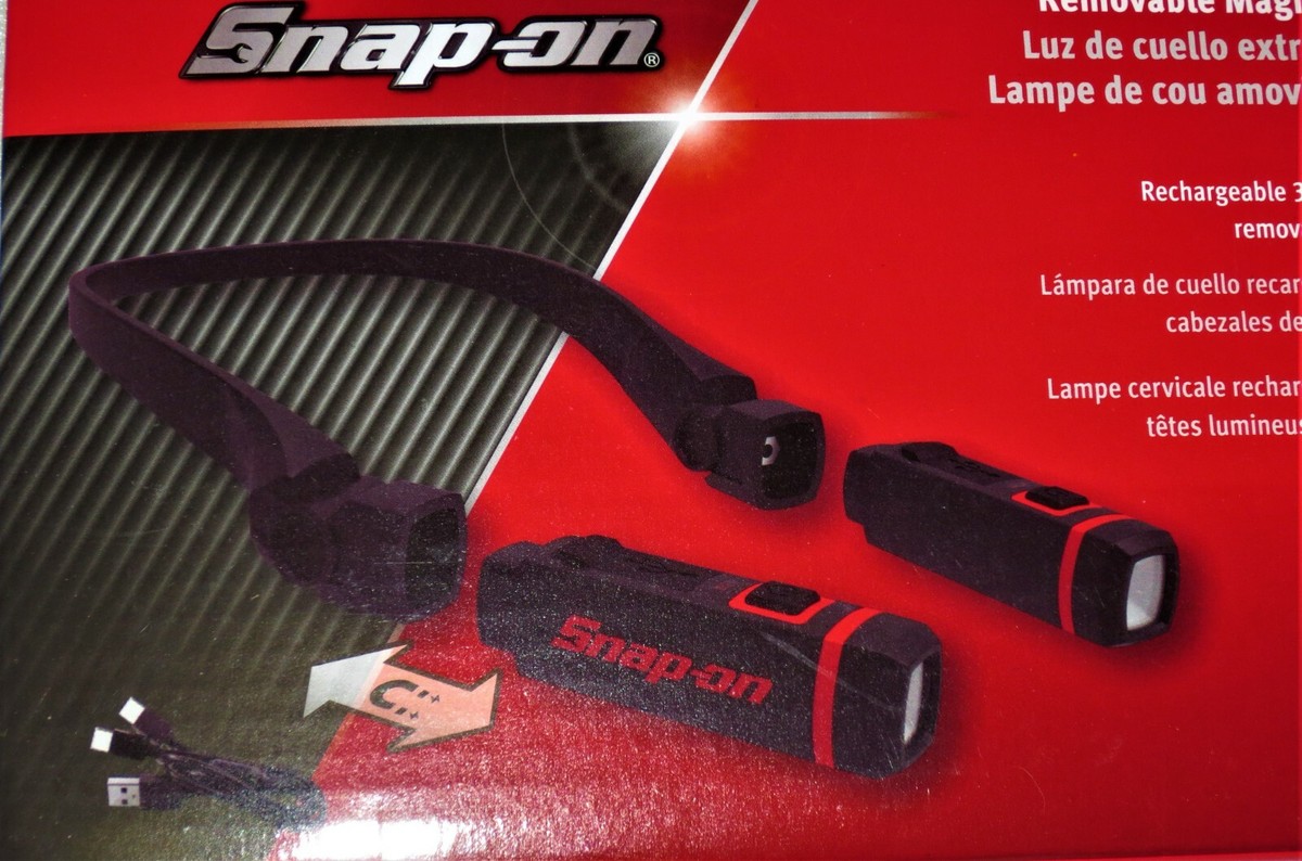 Snap-on Neck Light ECHD012A 新品未使用 Snap-on ECHDD012A 300 Lumen Neck Light with Removable Lights Black