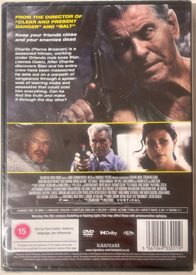 Fast Charlie (DVD) Pierce Brosnan New Sealed - Image 3 of 4