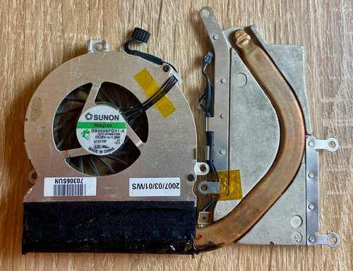 Original Apple MacBook A1181, 13,3"  Kühler-Lüfter 607-0142A