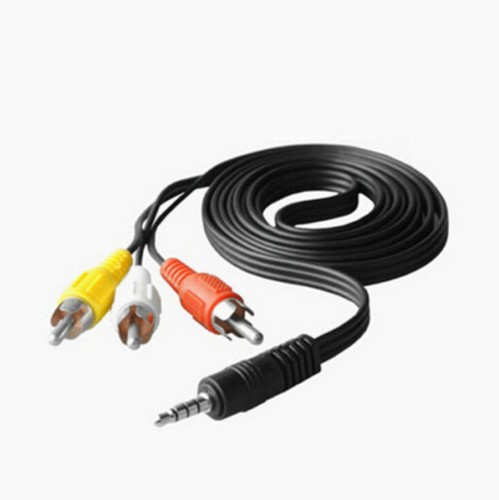 CABLE A 3 RCA ADAPTADOR AUDIO VIDEO DVD VCR TV AMPLIFICADOR SONIDO ENVOLVENTE eBay