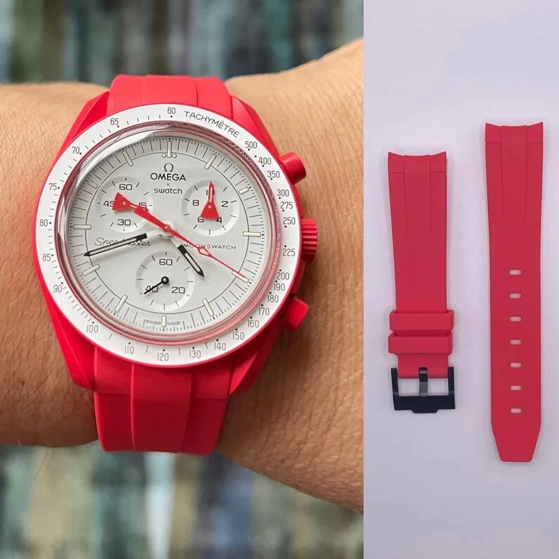 moon swatch red