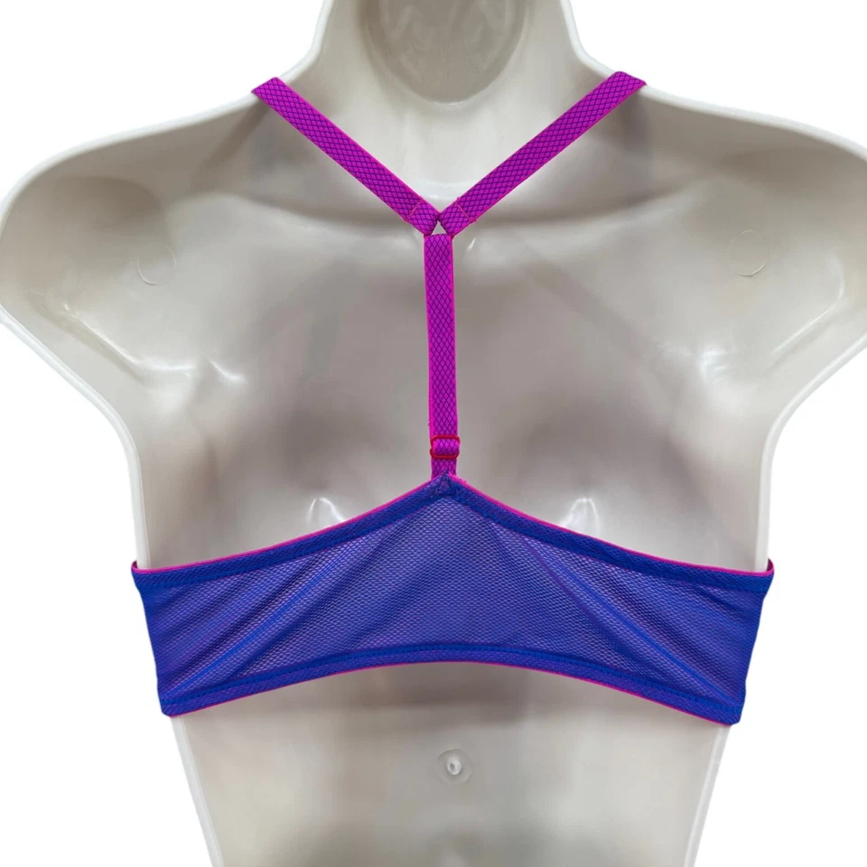 Sutiã Josie Natori Jetset Feminino Roxo T Fecho Frontal Traseiro Underwired Tamanho 34C - Imagem 2 de 4