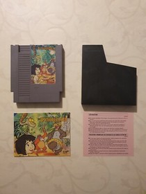 Disney Das Dschungelbuch NINTENDO NES Spiel PAL - Komplett