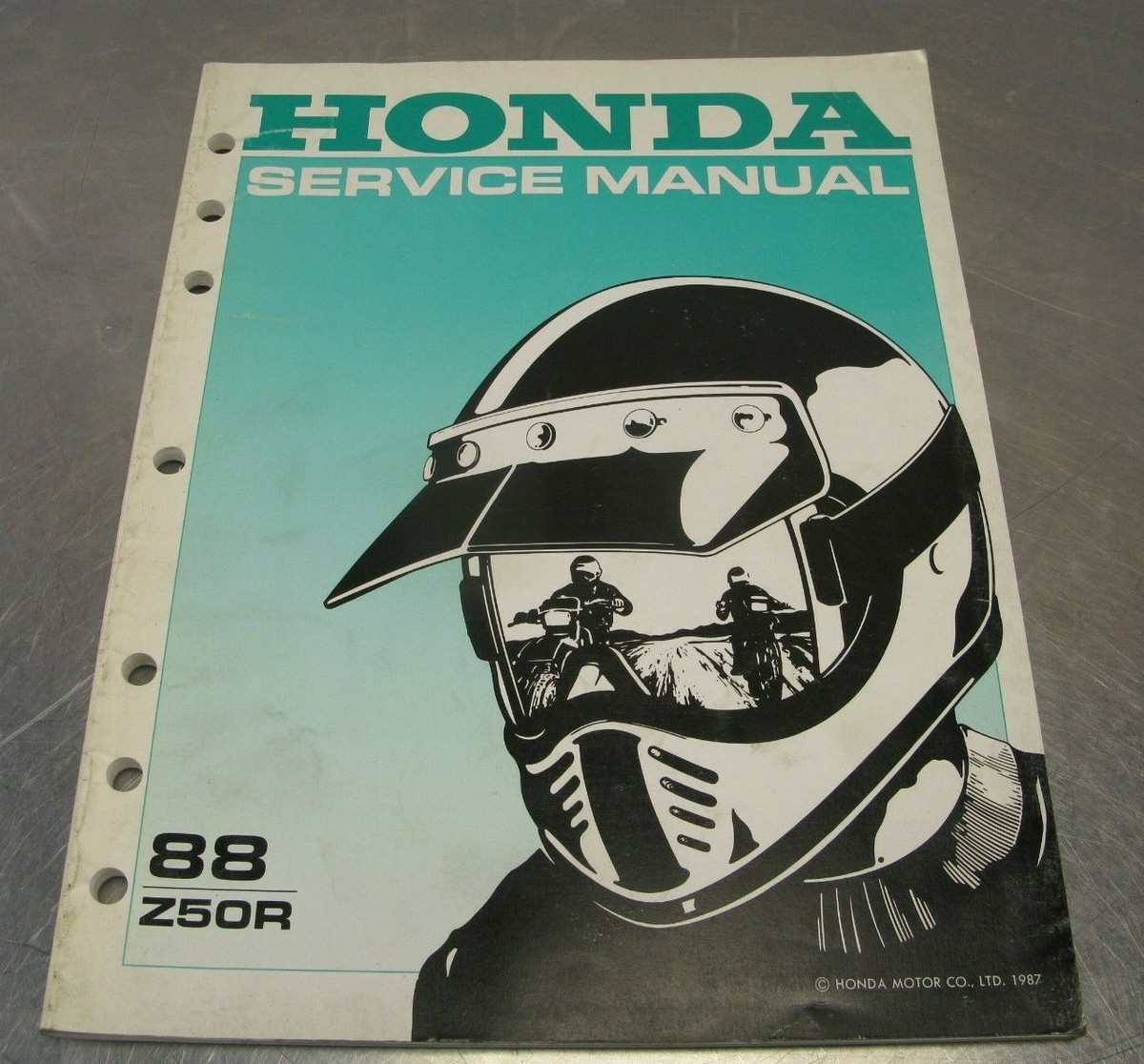 HONDA Z50J50Rサービスマニュアル Honda Factory Service/Repair Manual Guide OEM 1988 88 Z50R | eBay