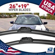 26"&19" Original Equipment Bracketless Wiper Blades for 2008-2018 Honda Accord