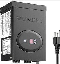 120w Low Voltage Transformer For Landscape Lights With Timer And Photocell Senso