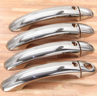 Set Edelstahl TüRgriffe Blenden Chrom FüR VW Touareg I 2002-2010 Typ 7L