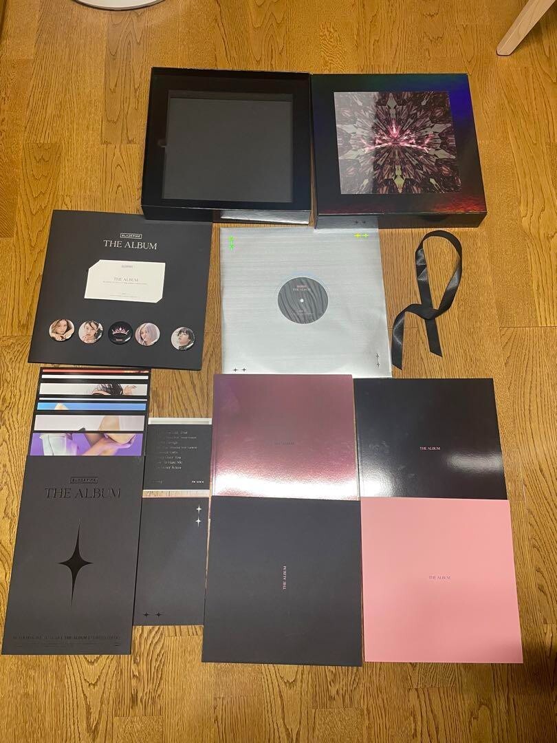 BLACKPINK The Album 1st Vinyl LP Limited Extra Photocard Photobook