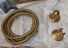 California Faucets 9125-48-LSG Hand Shower Kit w/Elbow,Hand Shower Bracket,Hose