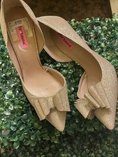 Betsy Johnson Sparkle Heels