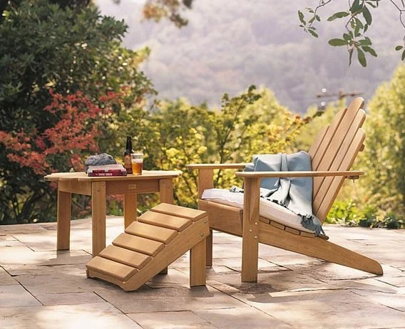 Adirondack chair and ottoman set sale