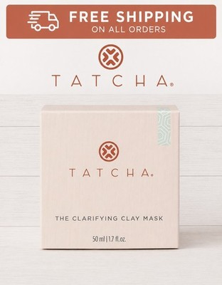 TATCHA Clarifying, Smoothing & Hydrating CLAY MASK - Detoxify Pores! - 1.7 Oz.