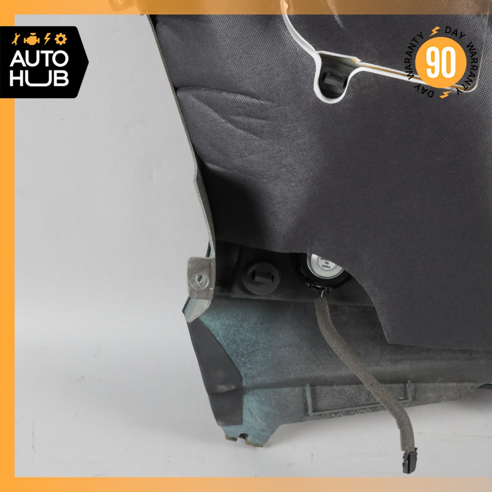 03-10 Bentley Continental GT Rear Passenger Side Interior Door Panel Black OEM