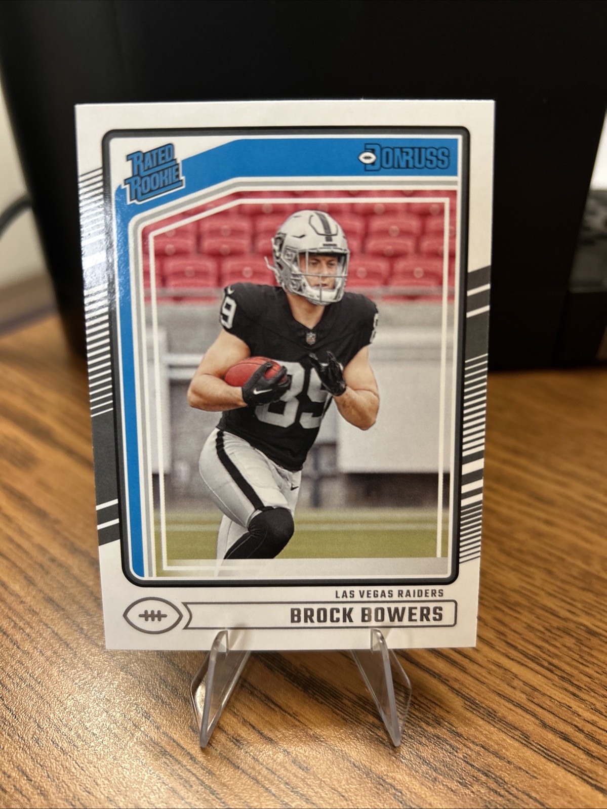 2024 Panini Donruss - Rated Rookie Brock Bowers #394 (RC) Raiders