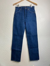 Vintage Wrangler 13MWZ Cowboy Cut Jeans Slim Made in USA Mens 29x34 Denim
