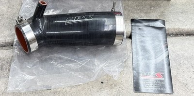 HPS 57-1445-BLK Black Air Intake Kit Post MAF Hose for 13-17 Honda Accord 2.4L