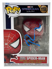 Tobey Maguire Signed Friendly Neighborhood Spider-Man Funko Pop 1158 JSA COA