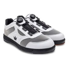 Brunswick Men's Fury Right Hand White Bowling Shoes
