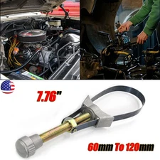 Oil Filter Removal Tool Strap Wrench Diameter Adjustable 60mm To 120mm Car Auto